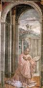 GHIRLANDAIO, Domenico Portrait of the Donor Giovanni Tornabuoni painting